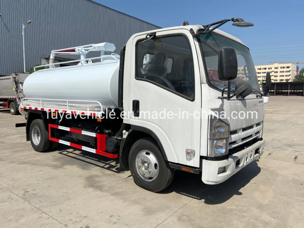 I Suzu 5000L Liquid Waste Disposal Truck 5 Cubic Fecal Suction Truck Price