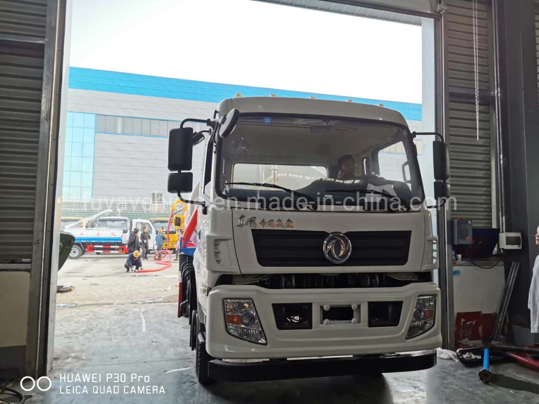 10m3 Liquid Waste Disposal Truck 12m3 Septic Tank Pumping Trucks Made by Dongfeng 190HP Cu Mmins Engine